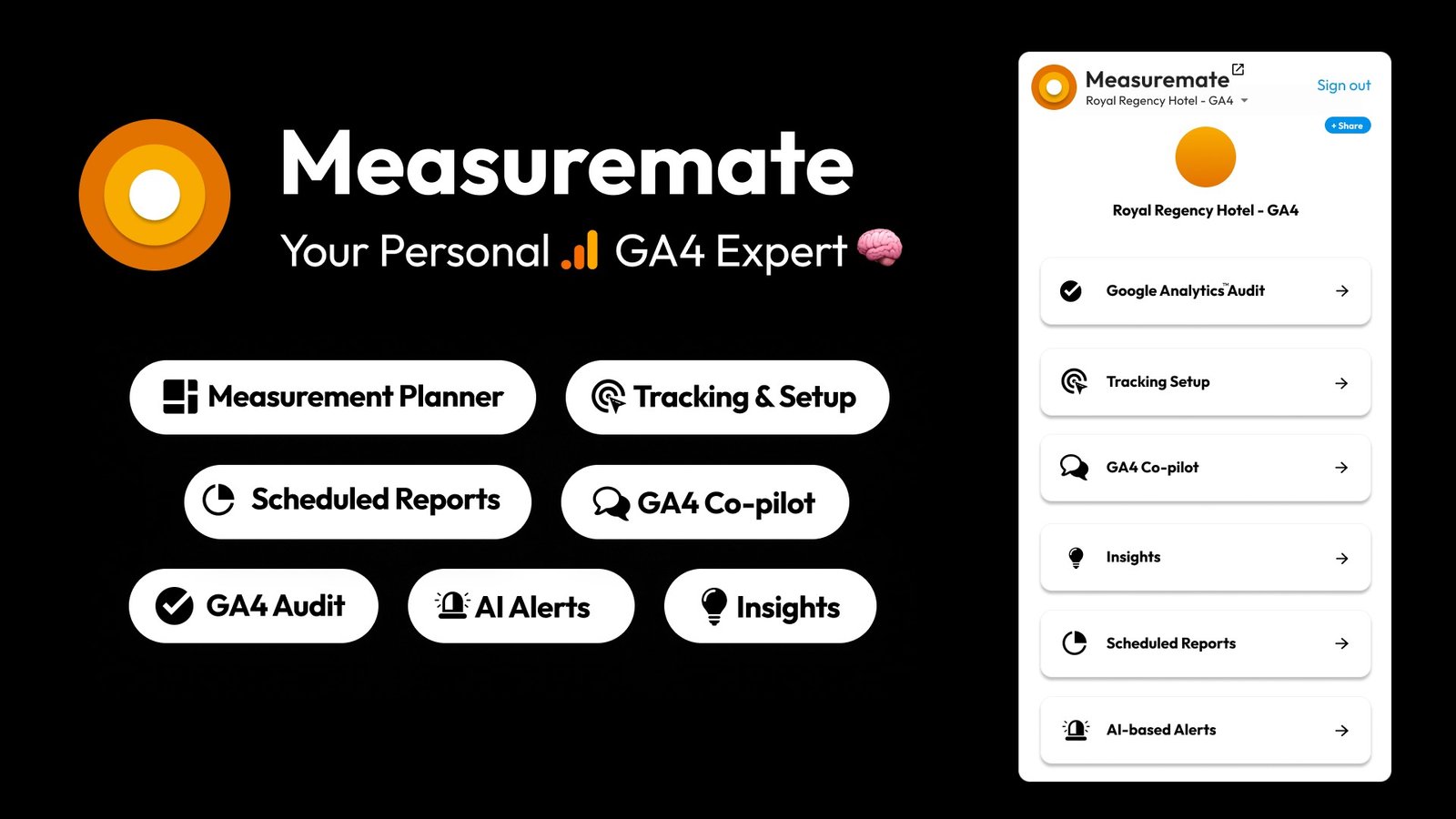 قوالب GTM الجاهزة للتتبع داخل Measuremate