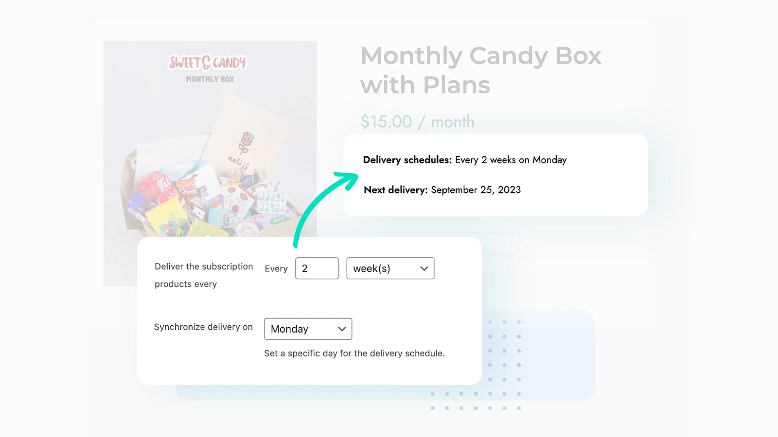 تحكم العميل في باقته في WPSubscription