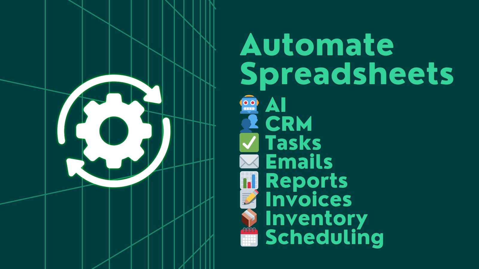 أزرار داخل جدول Google Sheets تشغّل التقارير والفواتير