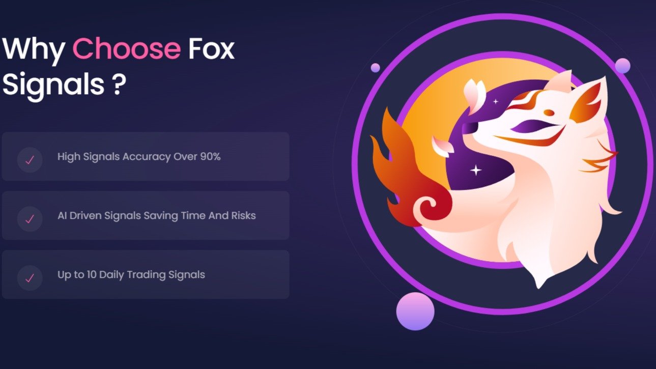 إشارات العملات الرقمية في تطبيق Fox Signals