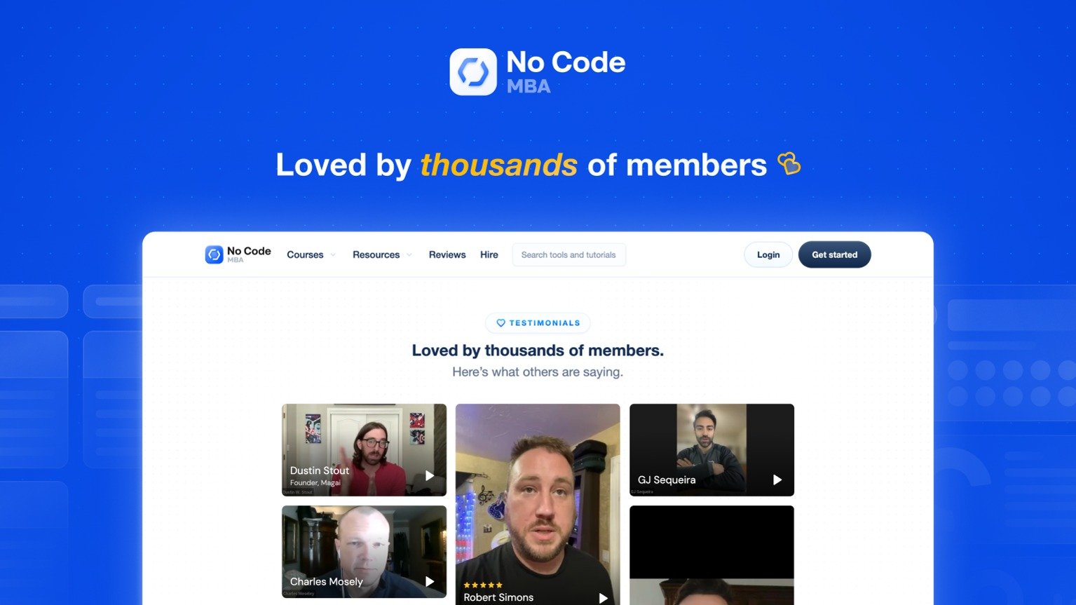 آراء طلبة دورة No Code MBA