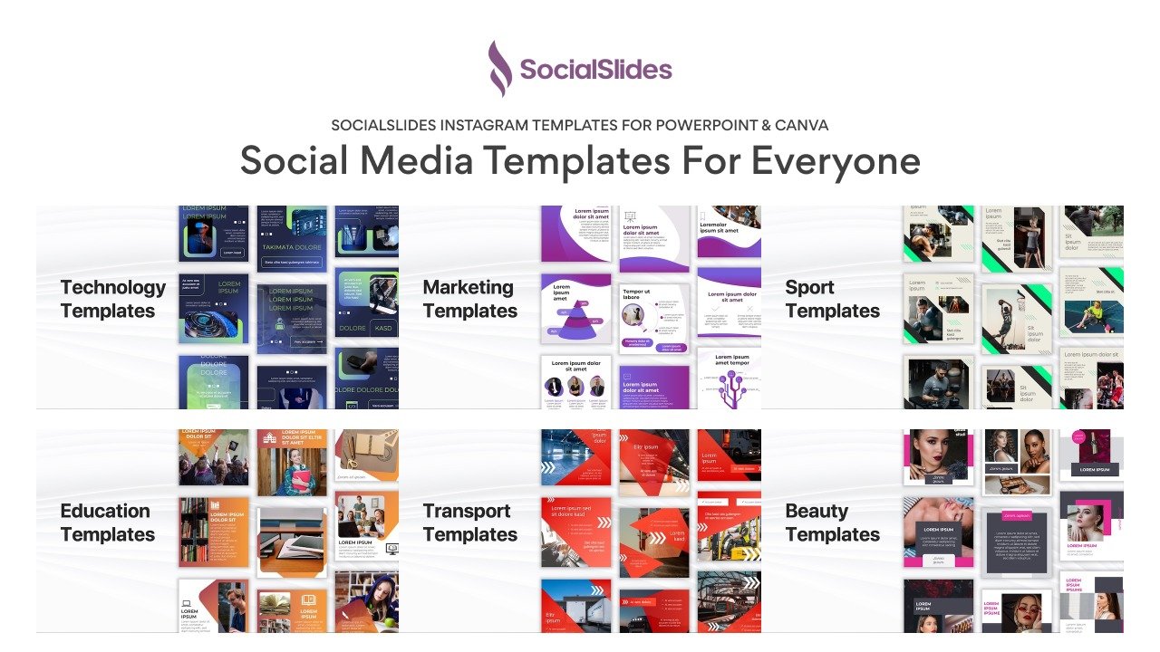 قوالب قابلة للتحرير داخل PowerPoint و Canva